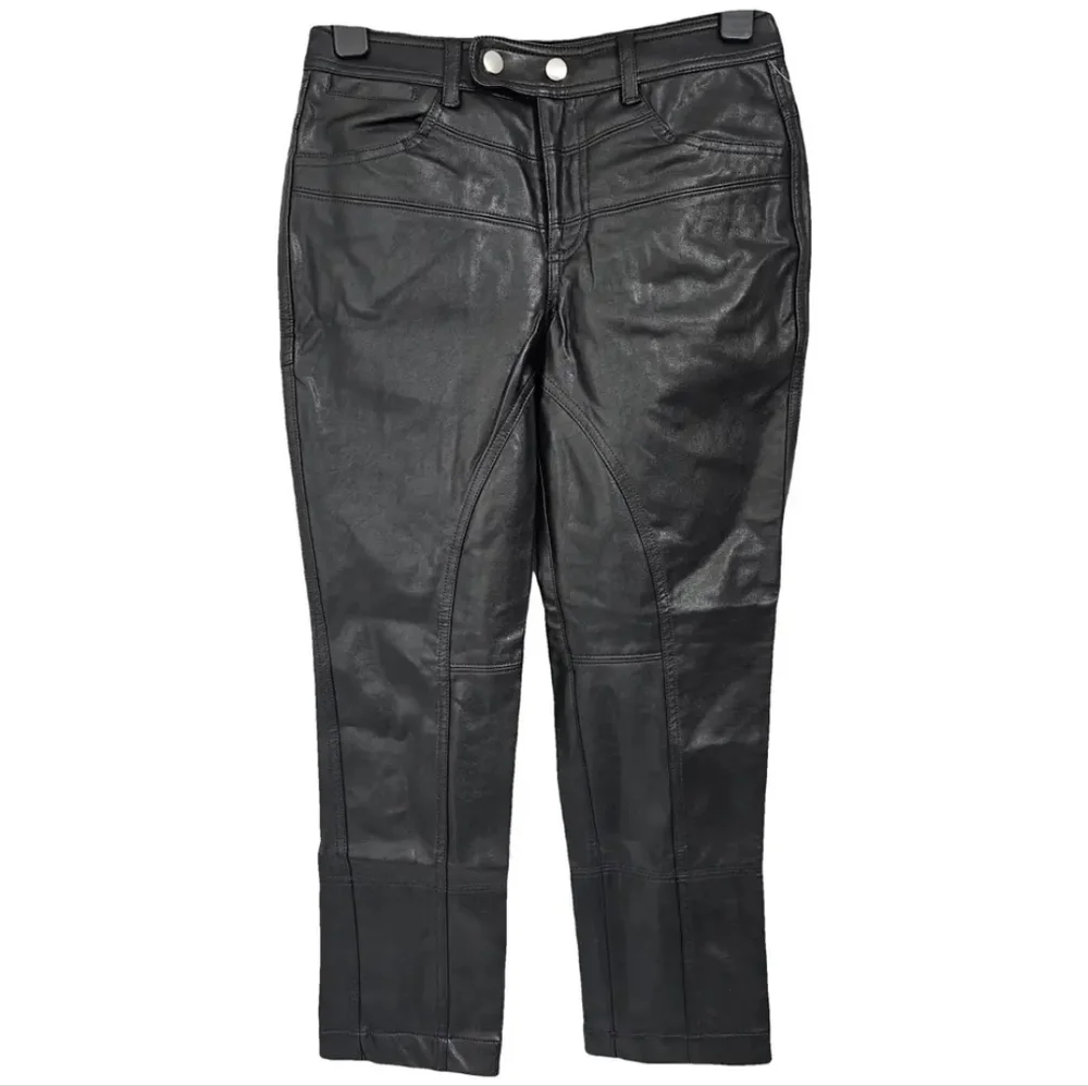 Free Pepple We The Free Rebel Vegan Leather Pants/Black - Picture 8 of 16